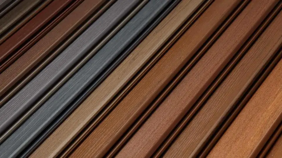 Composite decking example